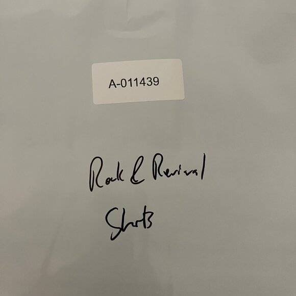 Rock Revival Mens Gray Cargo Embroidered Pocket Slim Fit Jean Shorts Size 33 - Picture 14 of 14